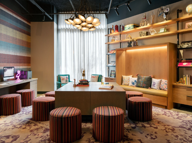 The Library hangout space